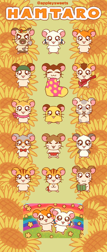 Hamtaro and friends Hamtaro and friends