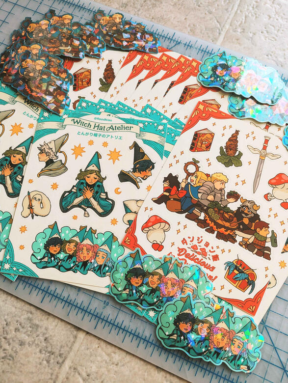 sticker sheets